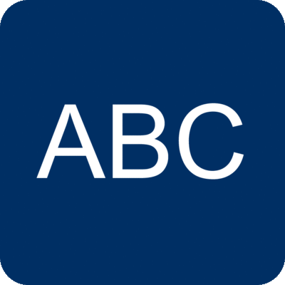 Bild vergrern: Das Bild zeigt ein Symbol zum Thema ABC.
