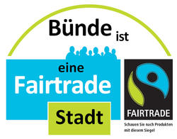 Bild vergrern: Logo Fairtrade-Stadt Bünde